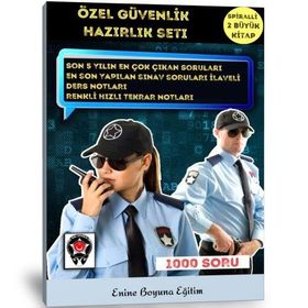 Özel Güvenlik Sınavı Hazırlık Seti - Enine Boyuna Eğitim