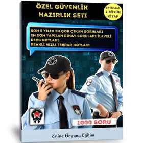 Özel Güvenlik Sınavı Hazırlık Seti - Enine Boyuna Eğitim