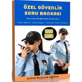 Özel Güvenlik Soru Bankası - Enine Boyuna Eğitim