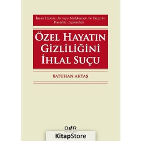 Özel Hayatın Gizliliğini İhlal Suçu - Batuhan Aktaş