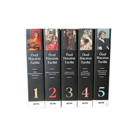 Özel Hayatın Tarihi Seti - 5 Kitap - Alfa Yayıncılık