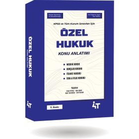 Özel Hukuk Konu Anlatımı-4T Yayınları