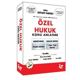 Özel Hukuk Konu Anlatımı-4T Yayınları