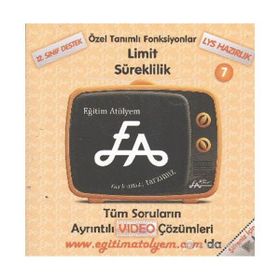 ÖZEL TANIMLI FONKSIYONLAR LIMIT SÜREKLİLİK 1 12. SINIF DESTEK - LYS HAZIRLIK - FIKRET ÇELENK;MERVE ÇELENK