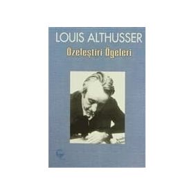 Özeleştiri Ögeleri - Louis Althusser