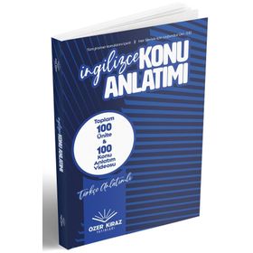 Özer Kiraz Yayınları ingilizce Konu Anlatımı