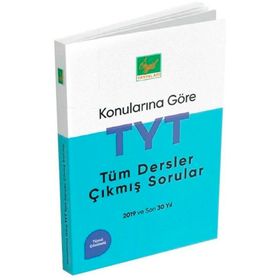 Özgül Yayınları Konularına Göre TYT Tüm Dersler Çıkmış Sorular