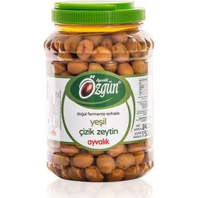 Özgün 1500 gr Yeşil Çizik Zeytin