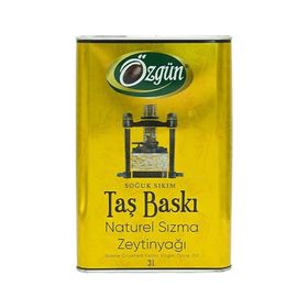 Özgün 3 lt Taş Baskı Sızma Zeytinyağı