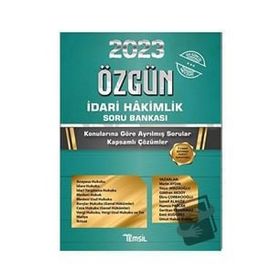 Özgün İdari Hâkimlik Soru Bankası