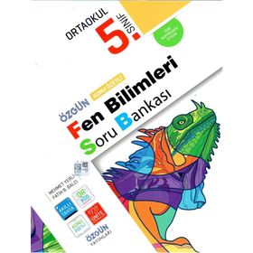 Özgün Yayınları 5. Sınıf Fen Bilimleri Konu Özetli Soru Bankası