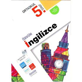 Özgün Yayınları 5. Sınıf İngilizce Konu Özetli Soru Bankası
