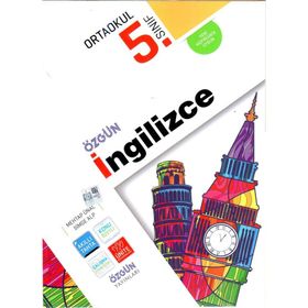 Özgün Yayınları 5. Sınıf İngilizce Konu Özetli Soru Bankası