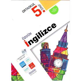 Özgün Yayınları 5. Sınıf İngilizce Konu Özetli Soru Bankası