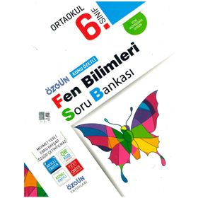 Özgün Yayınları 6. Sınıf Fen Bilimleri Konu Özetli Soru Bankası