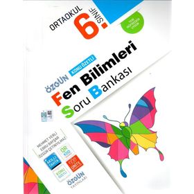 Özgün Yayınları 6. Sınıf Fen Bilimleri Konu Özetli Soru Bankası