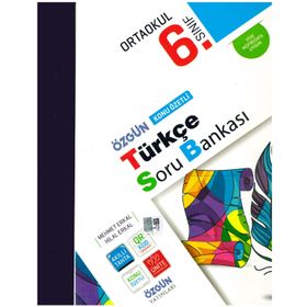 Özgün Yayınları 6. Sınıf Türkçe Konu Özetli Soru Bankası