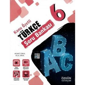 Özgün Yayınları 6. Sınıf Türkçe Konu Özetli Soru Bankası