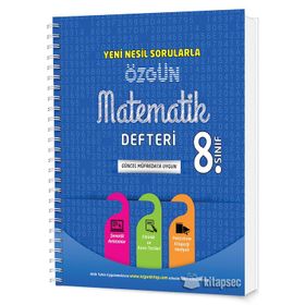 Özgün Yayınları 8. Sınıf Matematik Soru Bankası