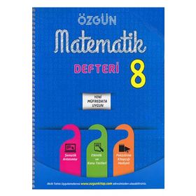 Özgün Yayınları 8. Sınıf Matematik Soru Bankası