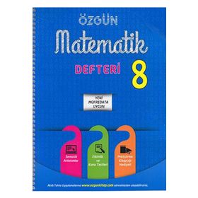 Özgün Yayınları 8. Sınıf Matematik Soru Bankası