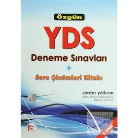 ÖZGÜN YDS DENEME SINAVLARI VE SORU ÇÖZÜMLERI KITABI - 8 SINAV SORU ÇÖZÜMLERI KITABI - SERDAR YILDIRIM