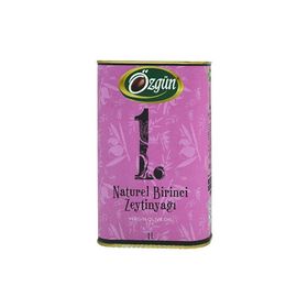 Özgün Zeytin ve Zeytin Yağı 1 lt Teneke Erken Hasat Filtresiz Soğuk Sıkım Sızma Zeytinyağı