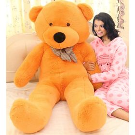 Özgüner Oyuncak 130 cm Papyonlu Büyük Kahverengi Ayıcık