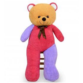 Özgüner Oyuncak 130 cm Rengarenk Ayıcık %100 Yerli Peluş Oyuncak