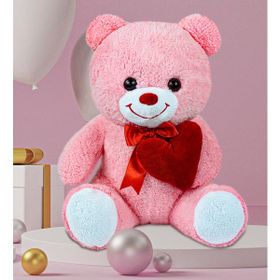 Özgüner Oyuncak 65 cm Patron Ayıcık Pembe Peluş Oyuncak