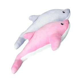 Özgüner Oyuncak 65 cm Pembe Yumuşacık Uyku Arkadaşı Yunus