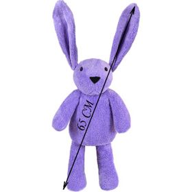 Özgüner Oyuncak 65 cm Uyku Arkadaşı Sevimli Tavşan Lila Peluş Oyuncak