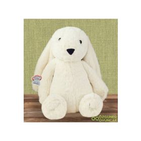 Özgüner Oyuncak Uyku Arkadaşım Beyaz Tavşan 65 cm Peluş Oyuncak