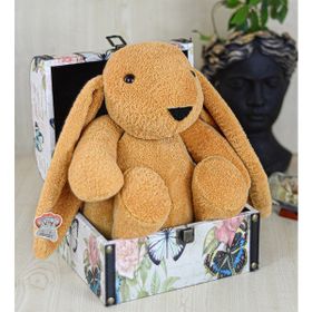 Özgüner Oyuncak Uyku Arkadaşım Kahverengi Tavşan 65 cm Peluş Oyuncak