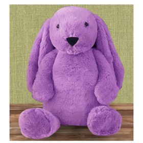 Özgüner Oyuncak Uyku Arkadaşım Mor Tavşan 45 cm Peluş Oyuncak