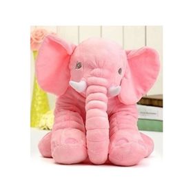 Özgüner Oyuncak Uyku Arkadaşım Pembe Fil 60 cm Peluş Oyuncak