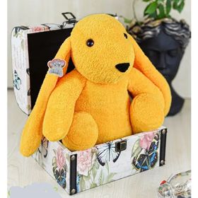 Özgüner Oyuncak Uyku Arkadaşım Sarı Tavşan 65 cm Peluş Oyuncak
