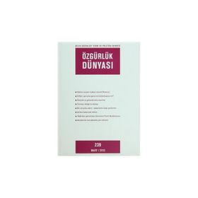 Özgürlük Dünyası Aylık Sosyalist Teori ve Politika Dergisi Sayı : 239 - Mart 2013 - Kolektif
