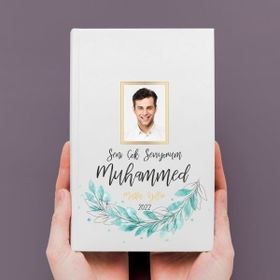 Özgüvenal DEFTER-007 Fotoğraf Baskılı 2022 Temalı Deri Kaplı Defter