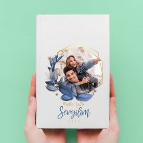 Özgüvenal DEFTER-008 Fotoğraf Baskılı 2022 Temalı Deri Kaplı Defter