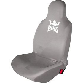 Öziron Daewoo Musso Oto Koltuk Servis Kılıfı Penye King Baskılı Ön Arka Takım Gri