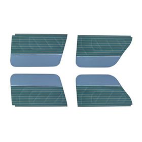 Ozıs RN10010500 R9 Spring Sarı Yeşil Çizgili Kumaş Kapı Döşemesi
