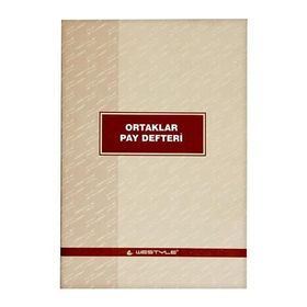 Özkan 40 Yaprak Ortaklar Pay Defteri