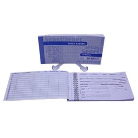 Özkan BM647 50 Yaprak Senet Karnesi