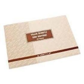 Özkan BM732 0358 40 Yaprak Yıllık Ücretli İzin Defteri