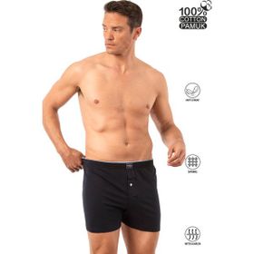 Özkan Underwear 0041 Lacivert Şardonlu Erkek Boxer