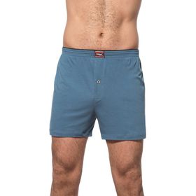 Özkan Underwear 0041 Mavi Şardonlu Erkek Boxer