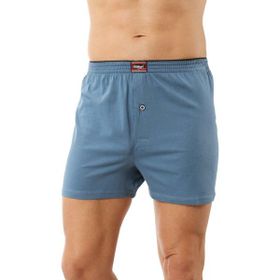 Özkan Underwear 0041 Mavi Şardonlu Erkek Boxer