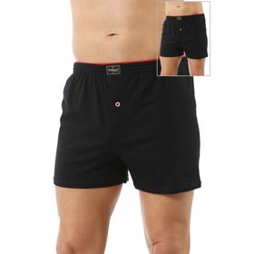Özkan Underwear 0041 Siyah Şardonlu Erkek Boxer
