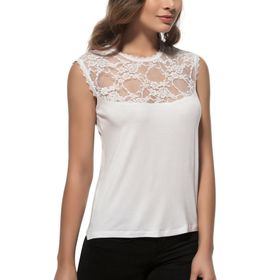 Özkan Underwear 7365 Beyaz Kadın Atlet